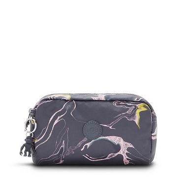 Bolsas Kipling Gleam Printed Pouch Plateados | MX 2140HA